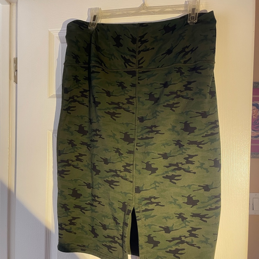 Camouflage Green Women's Skirt